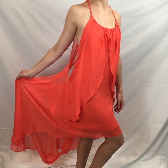 Adrianna Papell Dresses & Skirts - Orange Nordstrom Party Dress Adriana Papell